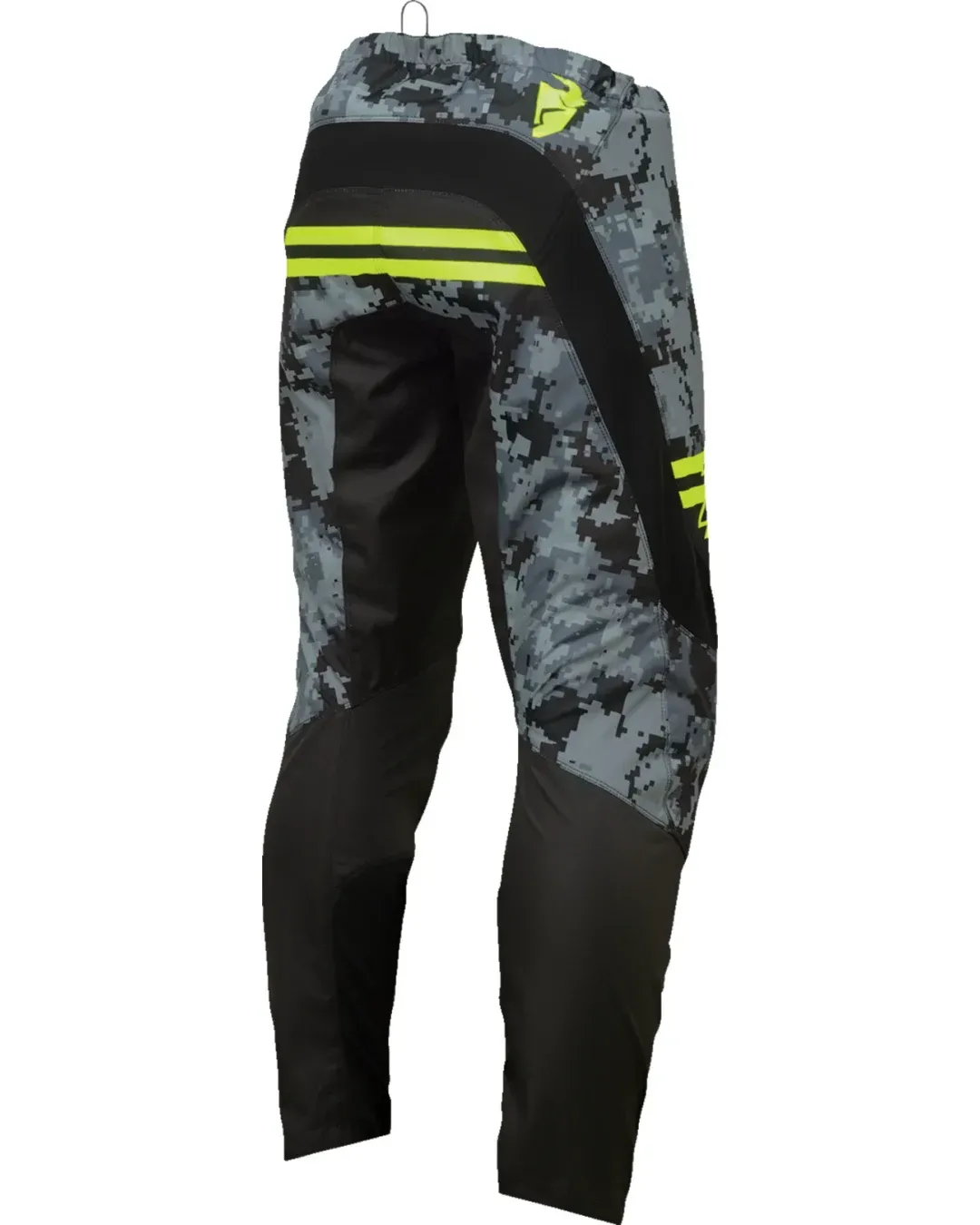Детски мотокрос брич THOR YOUTH SECTOR DIGI BLACK/ACID