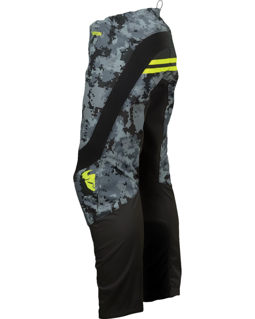 Детски мотокрос брич THOR YOUTH SECTOR DIGI BLACK/ACID