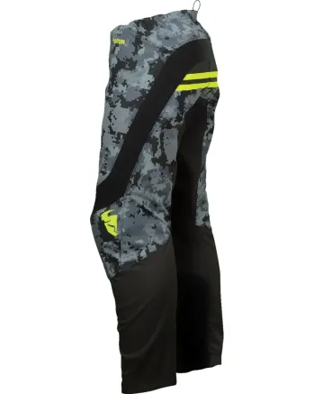 Детски мотокрос брич THOR YOUTH SECTOR DIGI BLACK/ACID