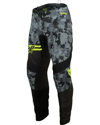 Детски мотокрос брич THOR YOUTH SECTOR DIGI BLACK/ACID