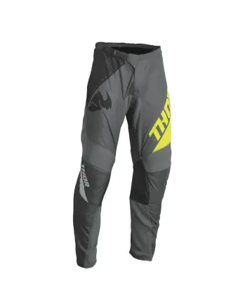 Детски мотокрос брич THOR YOUTH SECTOR EDGE DARK GRAY/ACID