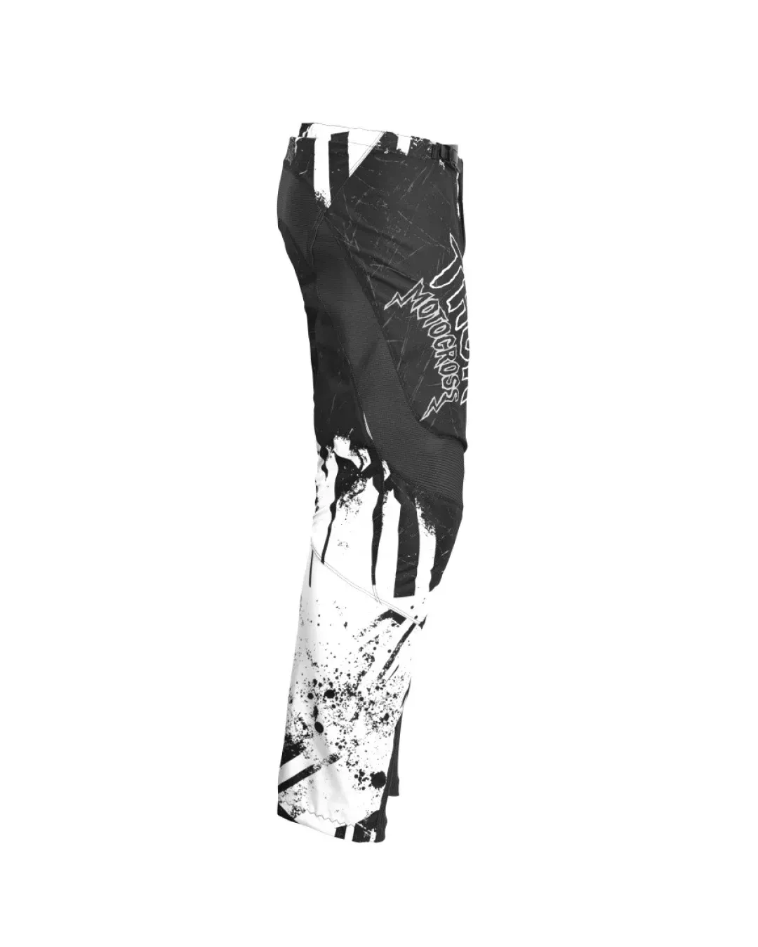 Детски мотокрос брич THOR YOUTH SECTOR GNAR BLACK/WHITE