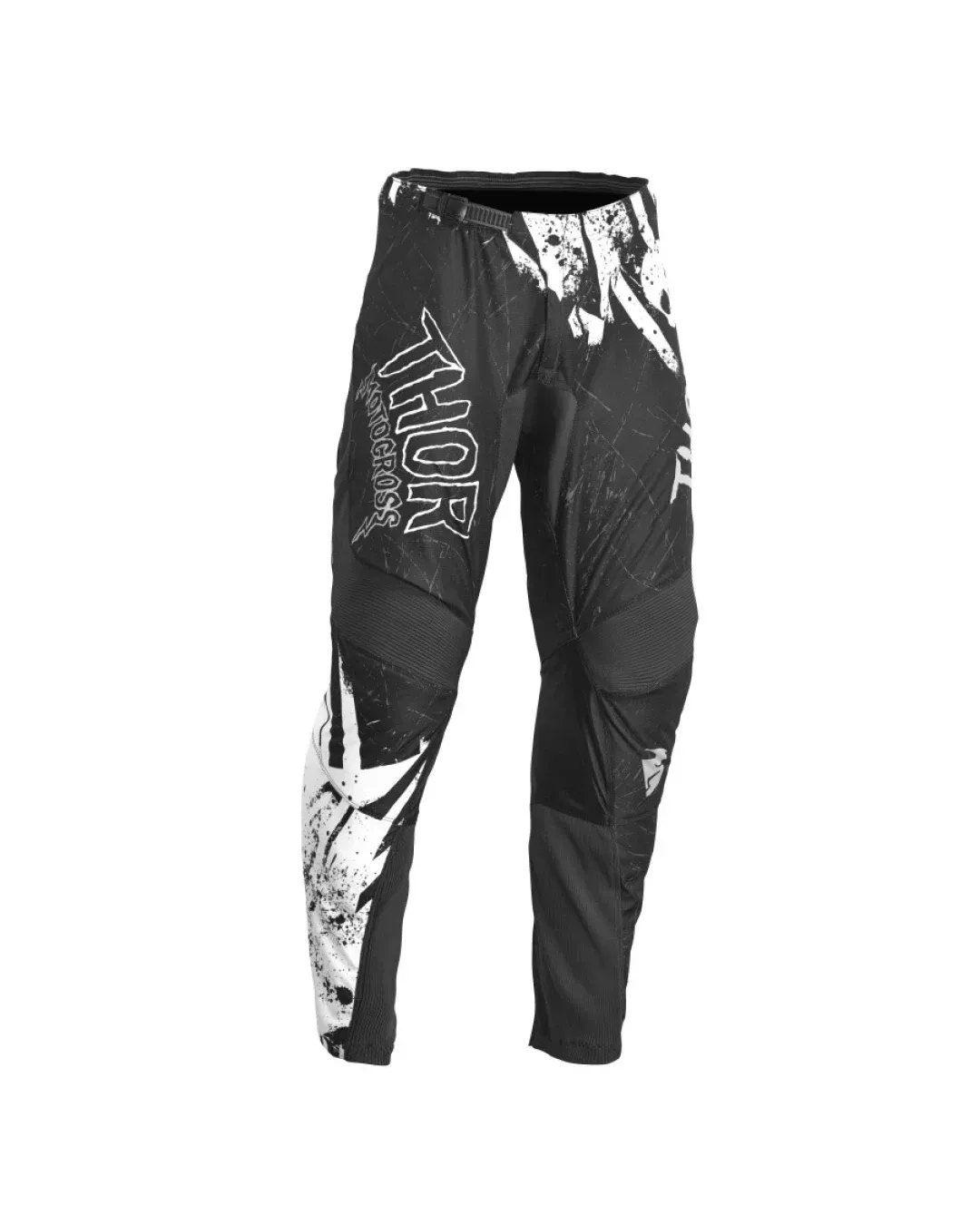 Детски мотокрос брич THOR YOUTH SECTOR GNAR BLACK/WHITE