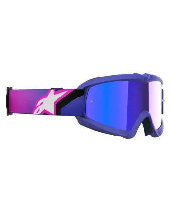 Детски мотокрос очила ALPINESTARS VISION YOUTH CORP PURPLE FLUO/MIRROR BLUE
