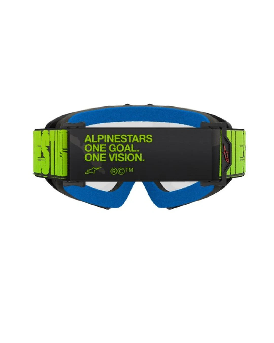 Детски мотокрос очила ALPINESTARS VISION YOUTH HOLLOW CHARCOAL FLUO YELLOW