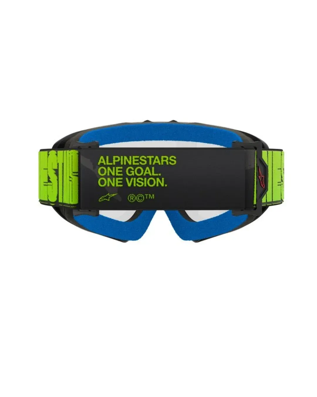 Детски мотокрос очила ALPINESTARS VISION YOUTH HOLLOW CHARCOAL FLUO YELLOW