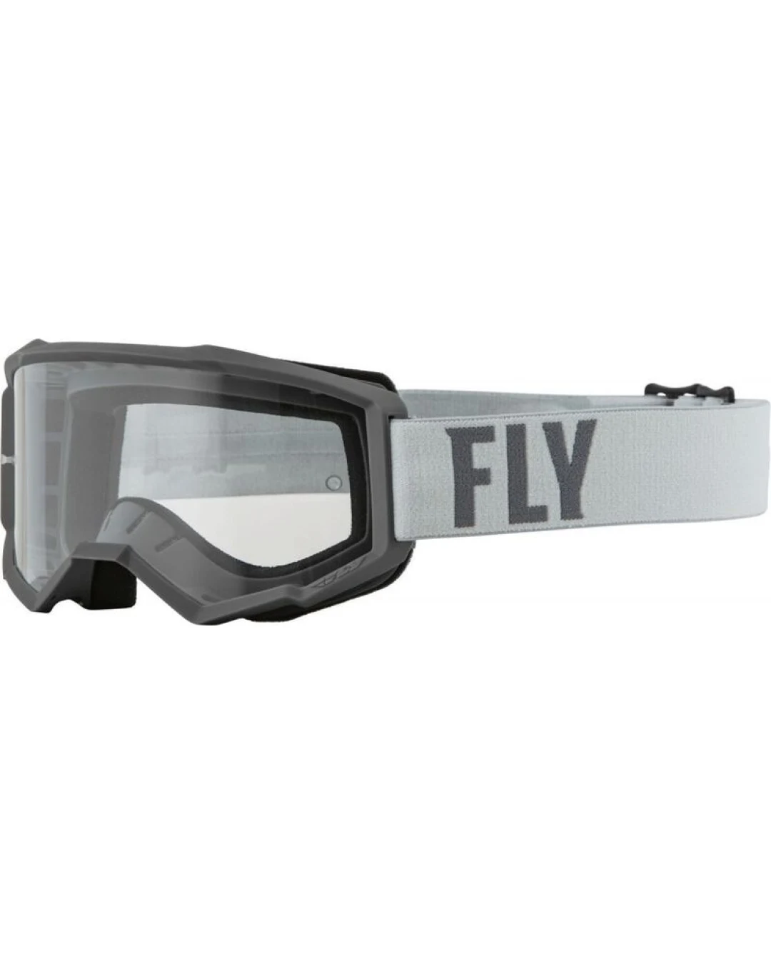Детски мотокрос очила FLY RACING Focus Grey/Dark Grey - Clear