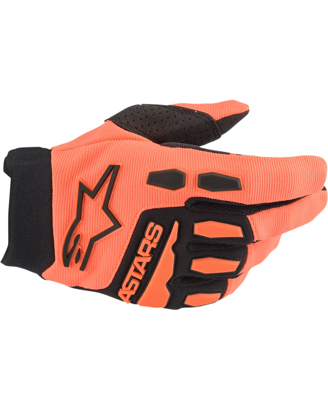 Детски мотокрос ръкавици ALPINESTARS Full Bore ORANGE/BLACK