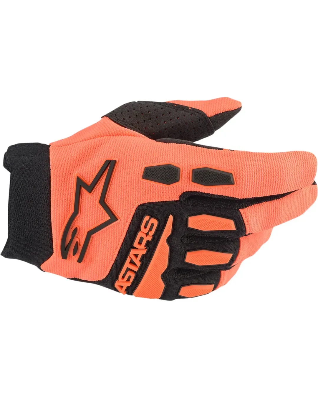 Детски мотокрос ръкавици ALPINESTARS Full Bore ORANGE/BLACK