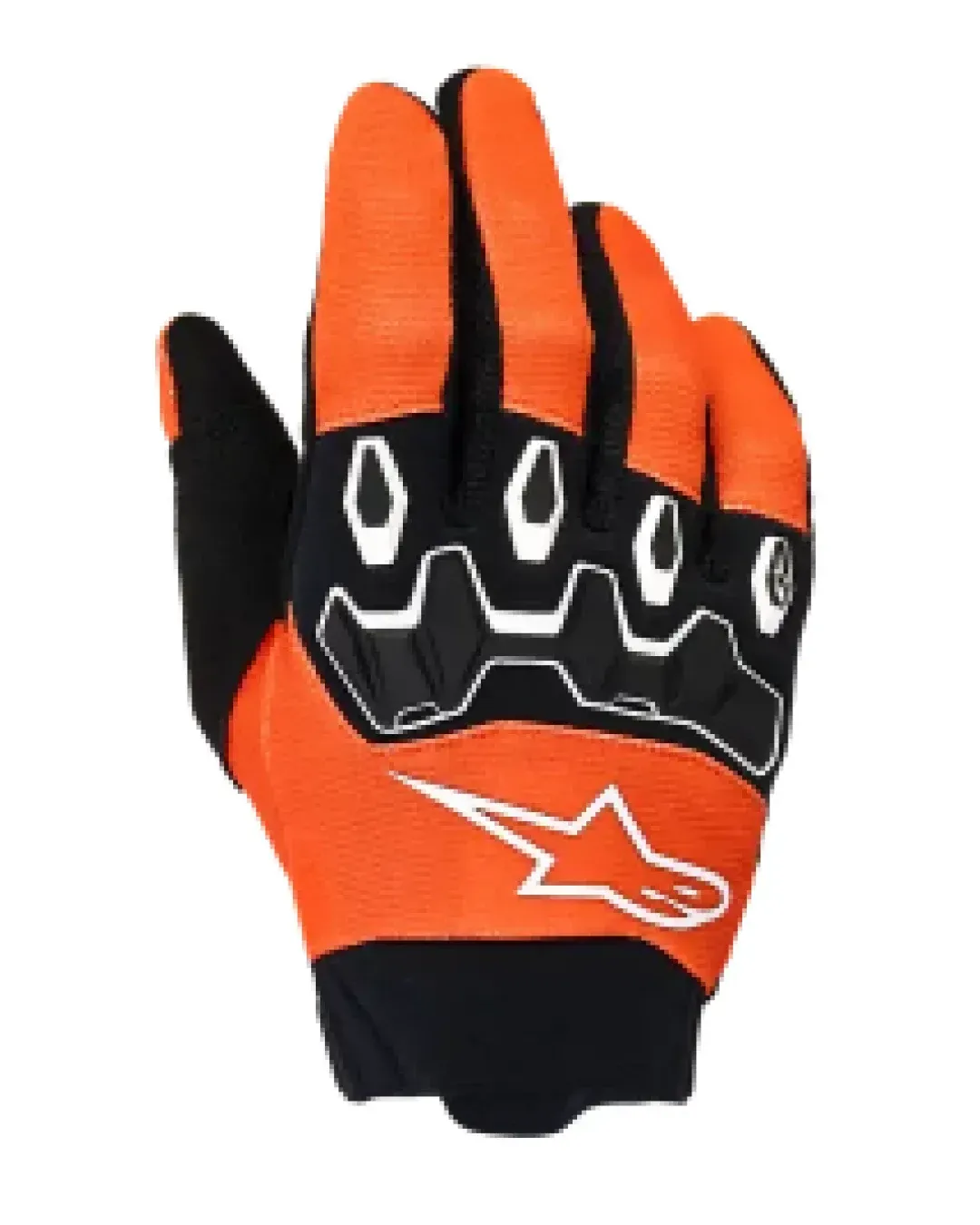 Детски мотокрос ръкавици ALPINESTARS FULL BORE V2 ORANGE/WHITE/BLACK
