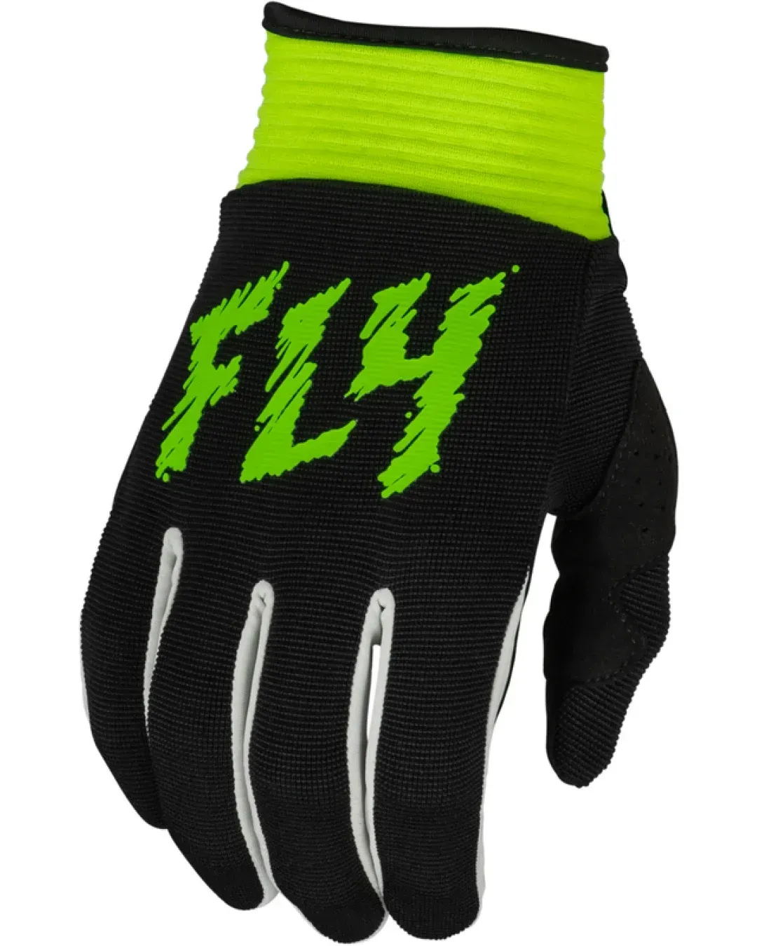 Детски мотокрос ръкавици FLY RACING F-16- Black/Neon Green