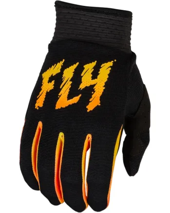 Детски мотокрос ръкавици FLY RACING F-16- Black/Yellow/Orange