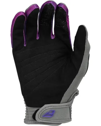 Детски мотокрос ръкавици FLY RACING F-16- Grey/Pink/Purple