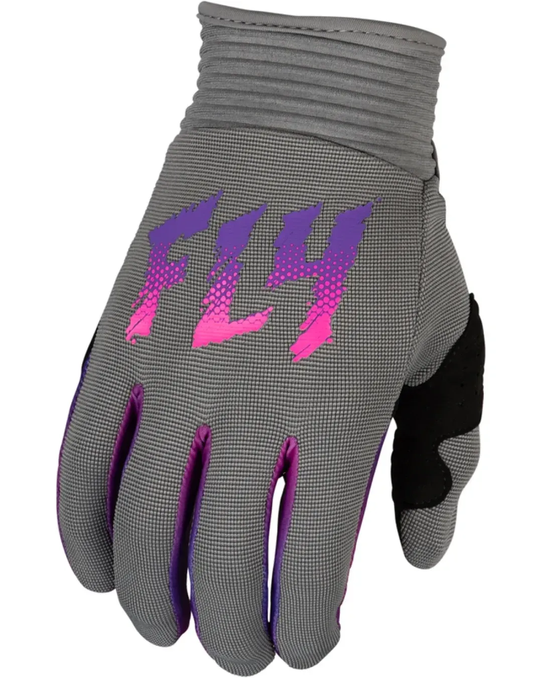 Детски мотокрос ръкавици FLY RACING F-16- Grey/Pink/Purple