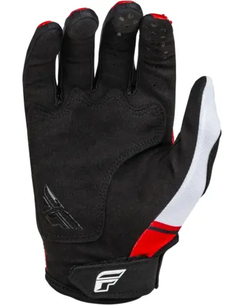 Детски мотокрос ръкавици FLY RACING Kinetic Prix- Red/Grey/White
