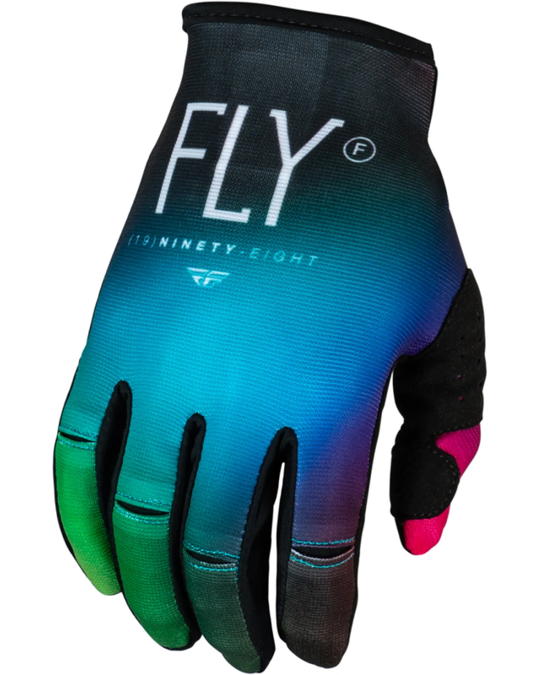 Детски мотокрос ръкавици FLY RACING Kinetic Prodigy- Fuchsia/Electric Blue/Hi-Vis