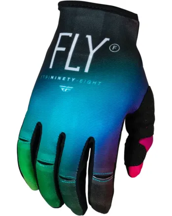 Детски мотокрос ръкавици FLY RACING Kinetic Prodigy- Fuchsia/Electric Blue/Hi-Vis