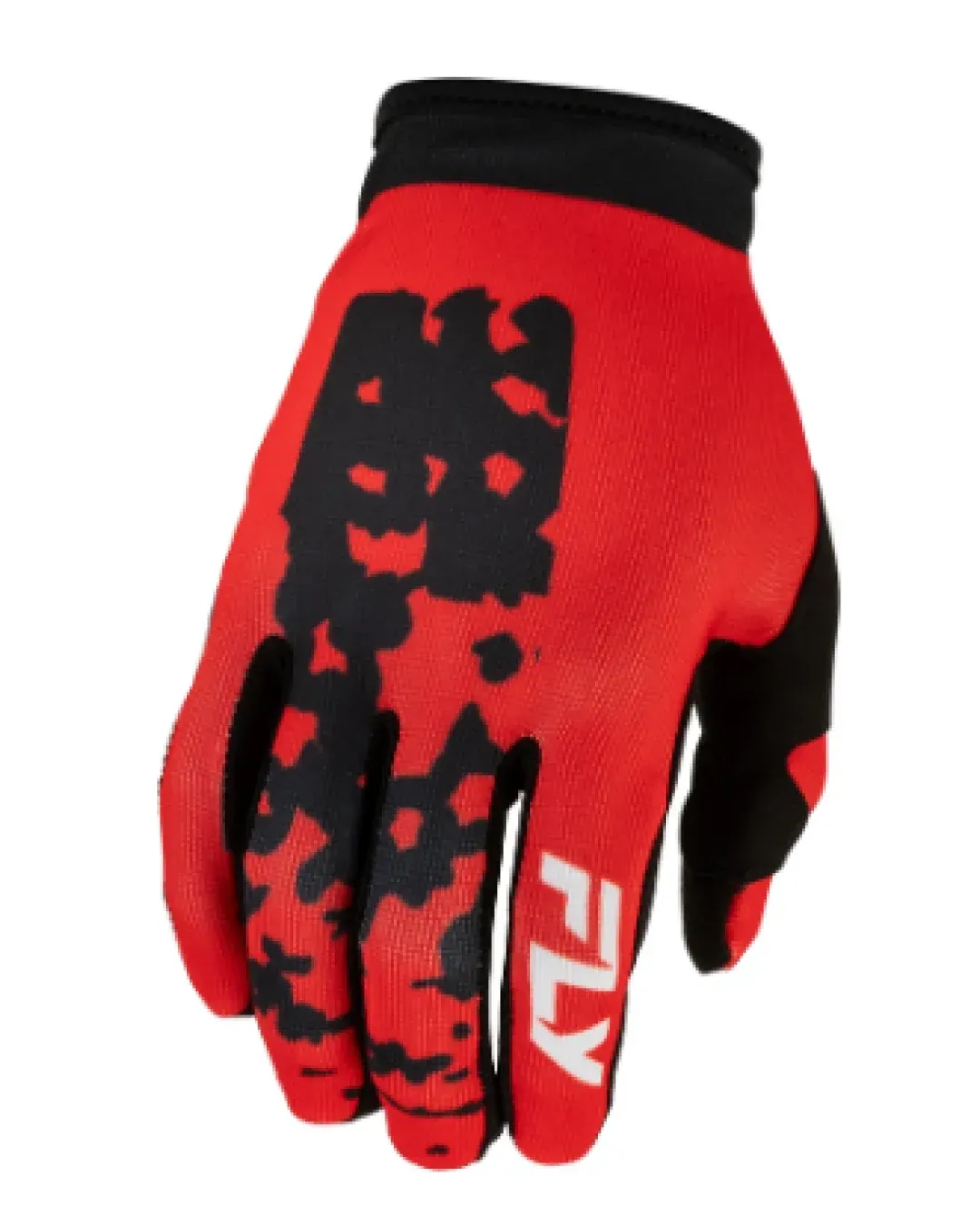 Детски мотокрос ръкавици FLY RACING Lite Flake-Red/Black