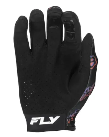 Детски мотокрос ръкавици FLY RACING Lite Outline Special Edition - Black/Red/Purple