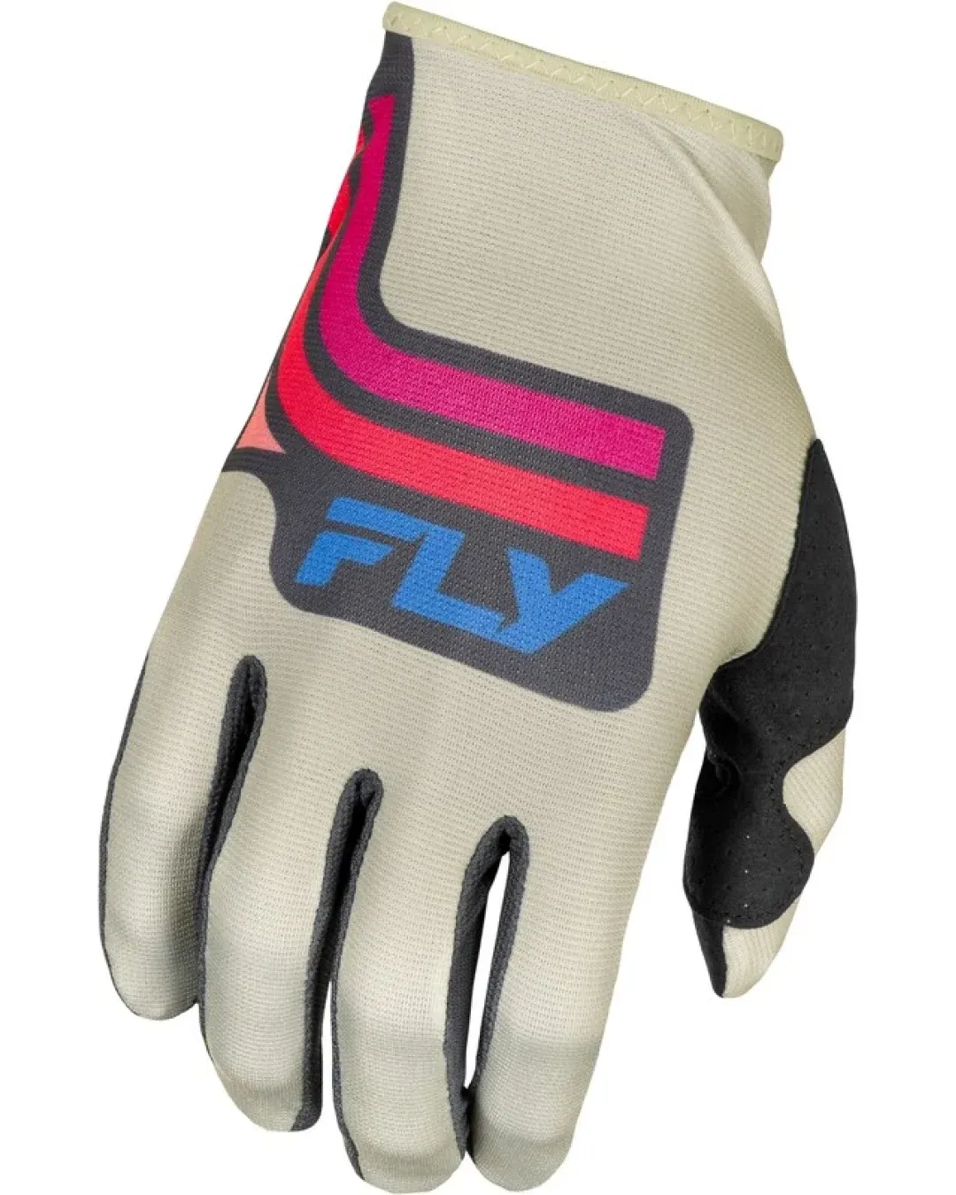 Детски мотокрос ръкавици FLY RACING Lite S.E. Vice - Light Grey/Pink/Coral 2025