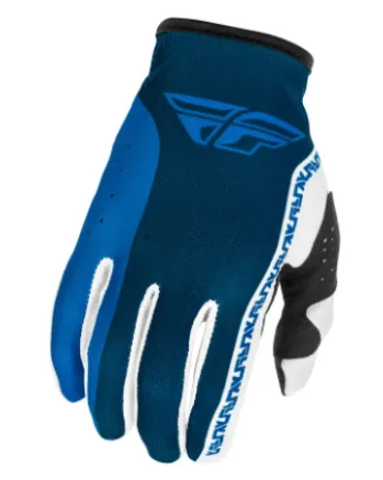 Детски мотокрос ръкавици FLY RACING Lite- White/Blue