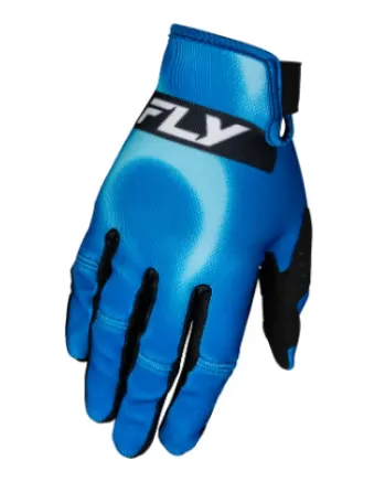 Детски мотокрос ръкавици FLY RACING Youth Kinetic Torch Gloves- Light Blue/Blue