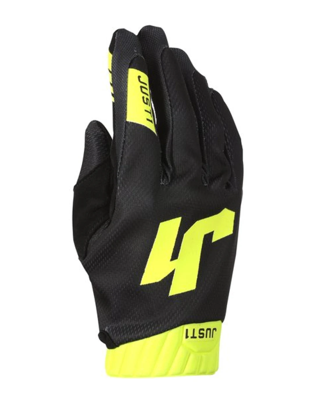 Детски мотокрос ръкавици Just1 J-Flex 2.0 Black/Yellow Fluo