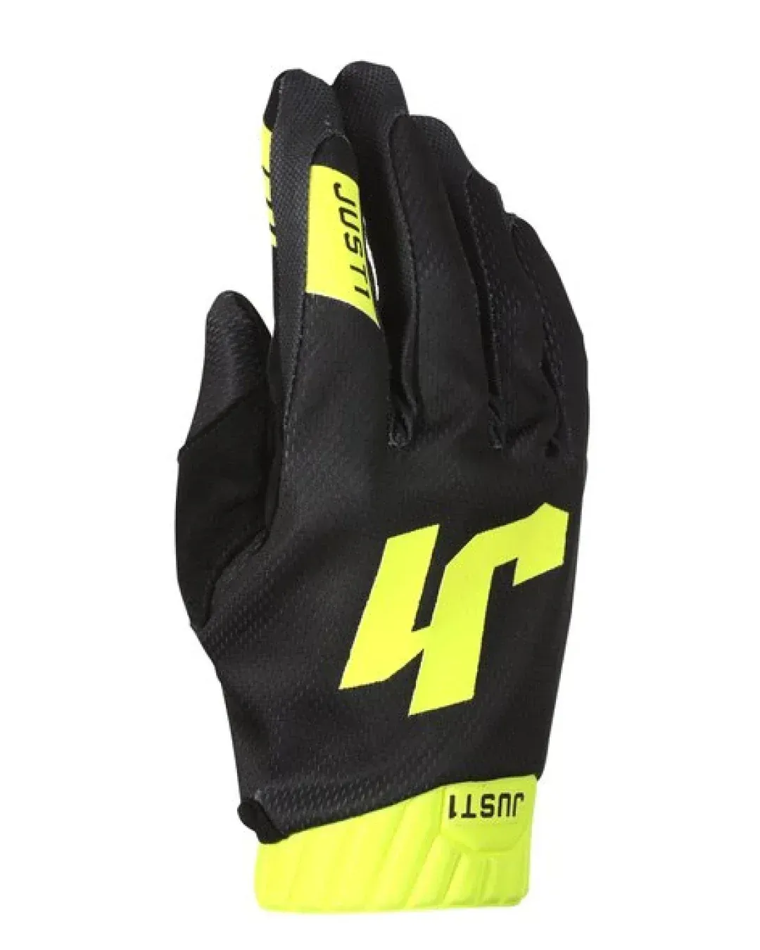 Детски мотокрос ръкавици Just1 J-Flex 2.0 Black/Yellow Fluo