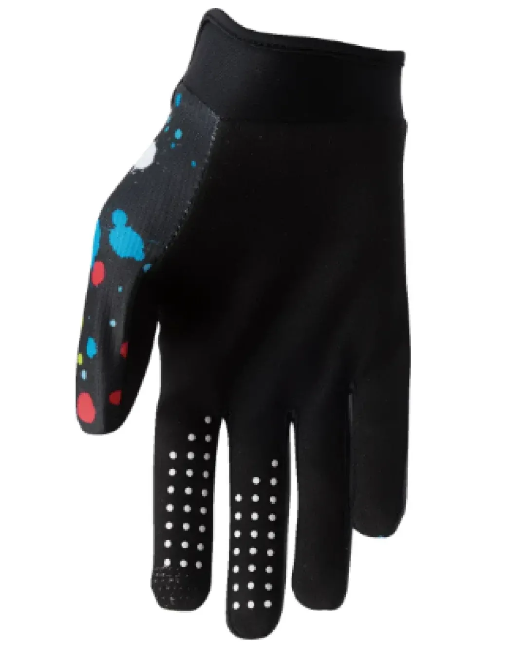 Детски мотокрос ръкавици LAUNCHMODE SPLAT BLACK