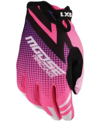 Детски мотокрос ръкавици MOOSE RACING SX1 PINK/PURPLE