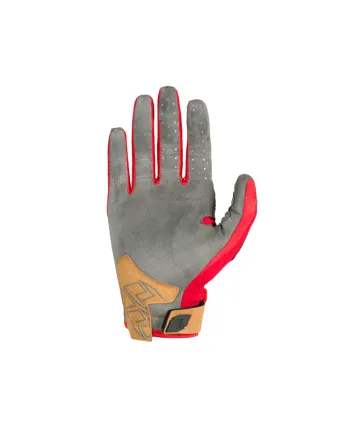 Детски мотокрос ръкавици ONE INDUSTRIES X-197 HALT RED