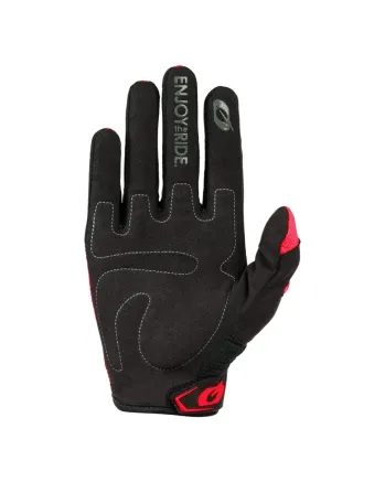 Детски мотокрос ръкавици O'NEAL ELEMENT RACEWEAR BLACK/RED V.24