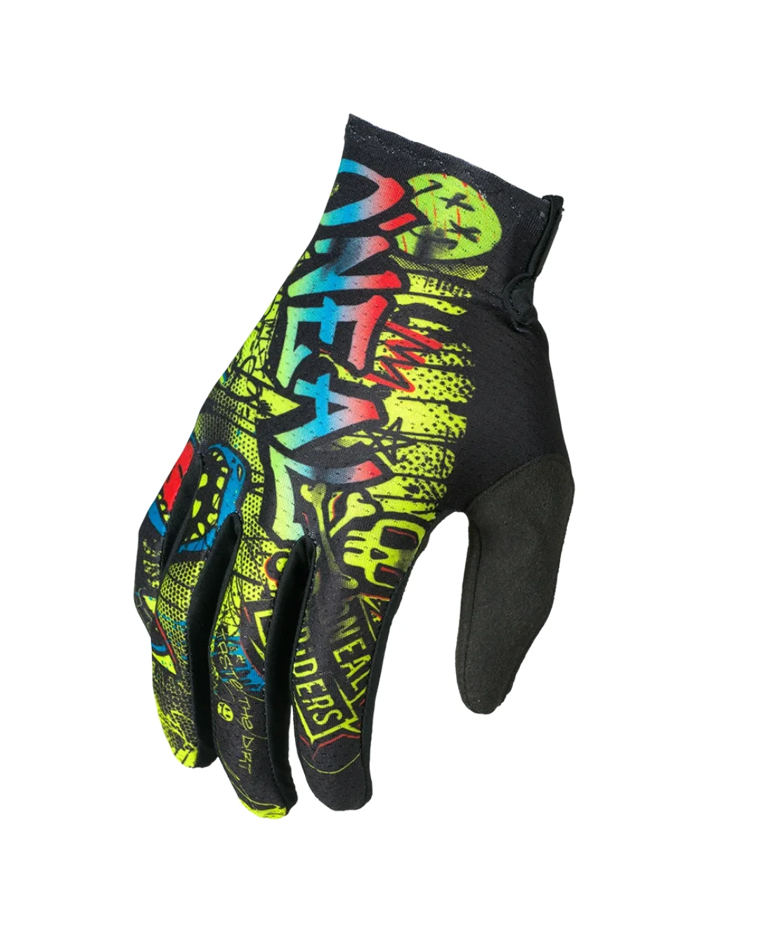 Детски мотокрос ръкавици O’NEAL MATRIX RANCID BLACK/NEON YELLOW V.26