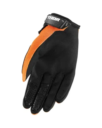 Детски мотокрос ръкавици THOR YOUTH SECTOR ORANGE/BLACK