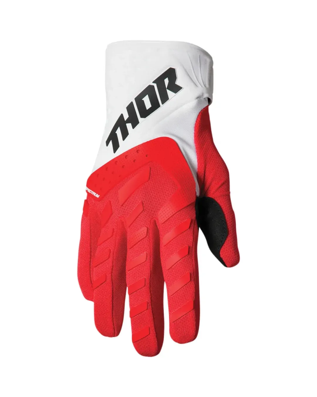 Детски мотокрос ръкавици THOR YOUTH SPECTRUM RED/WHITE