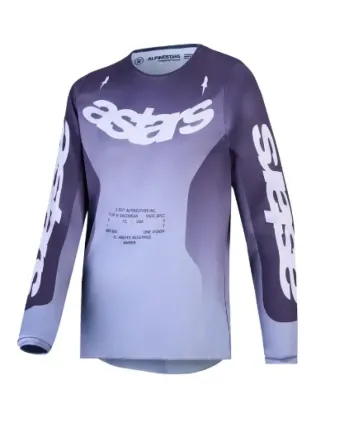 Детско мотокрос джърси Alpinestars FLUID AMBER GRY/LIL