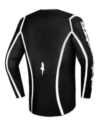 Детско мотокрос джърси Alpinestars FLUID APEX BLACK/GRAY