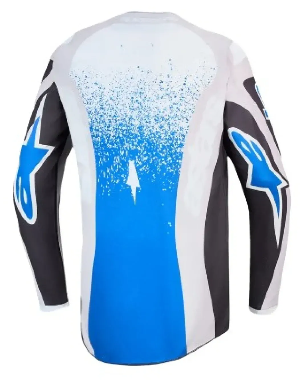 Детско мотокрос джърси Alpinestars FLUID DRAG GRY/LIL/BL
