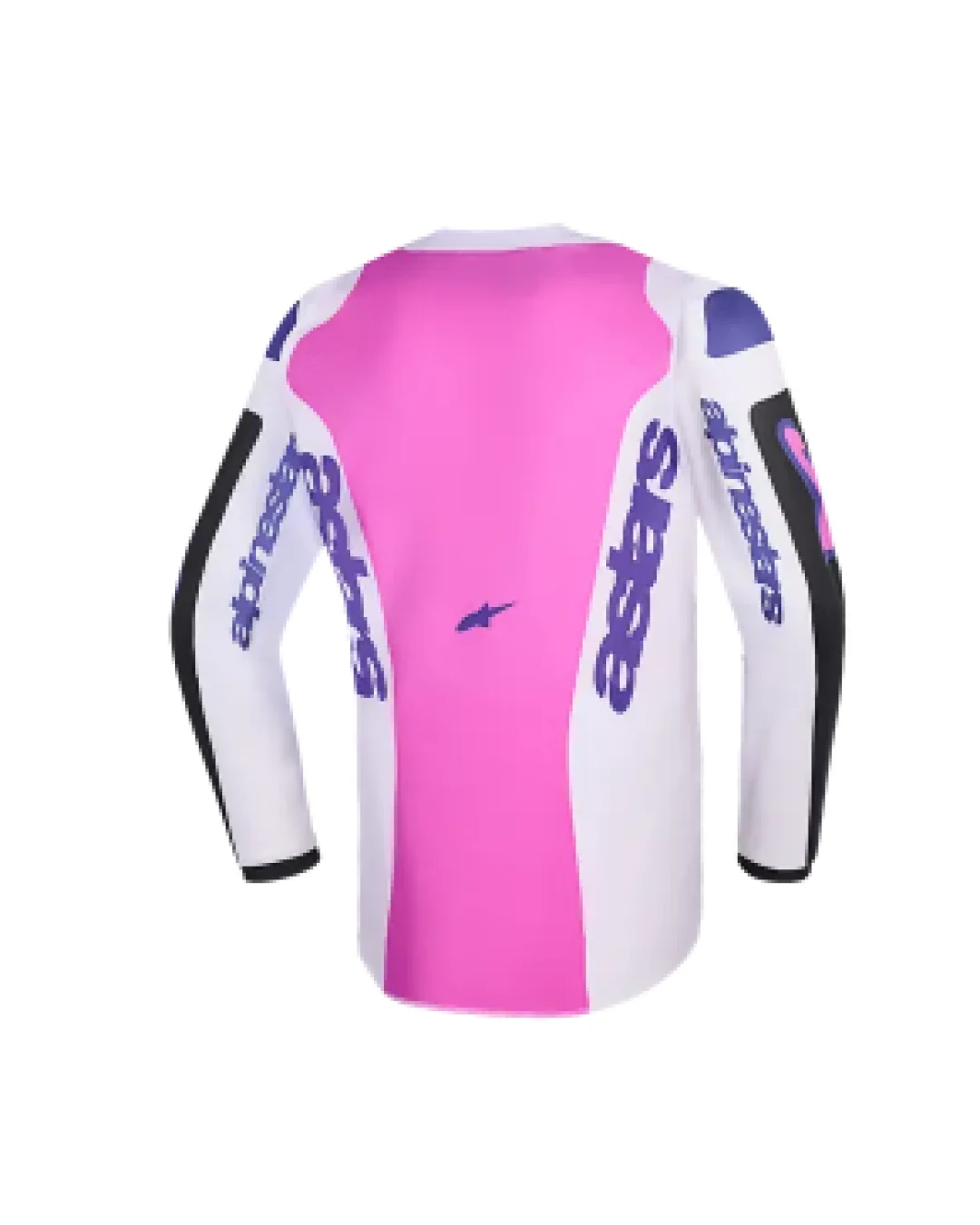 Детско мотокрос джърси Alpinestars FLUID GRID BLKACK/GREY/PURPLE