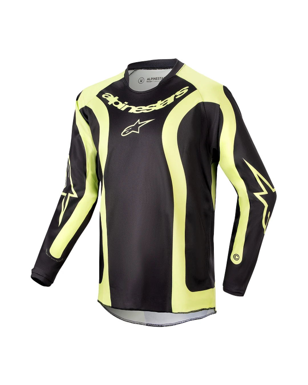 Детско мотокрос джърси ALPINESTARS R-LURV BK/YL