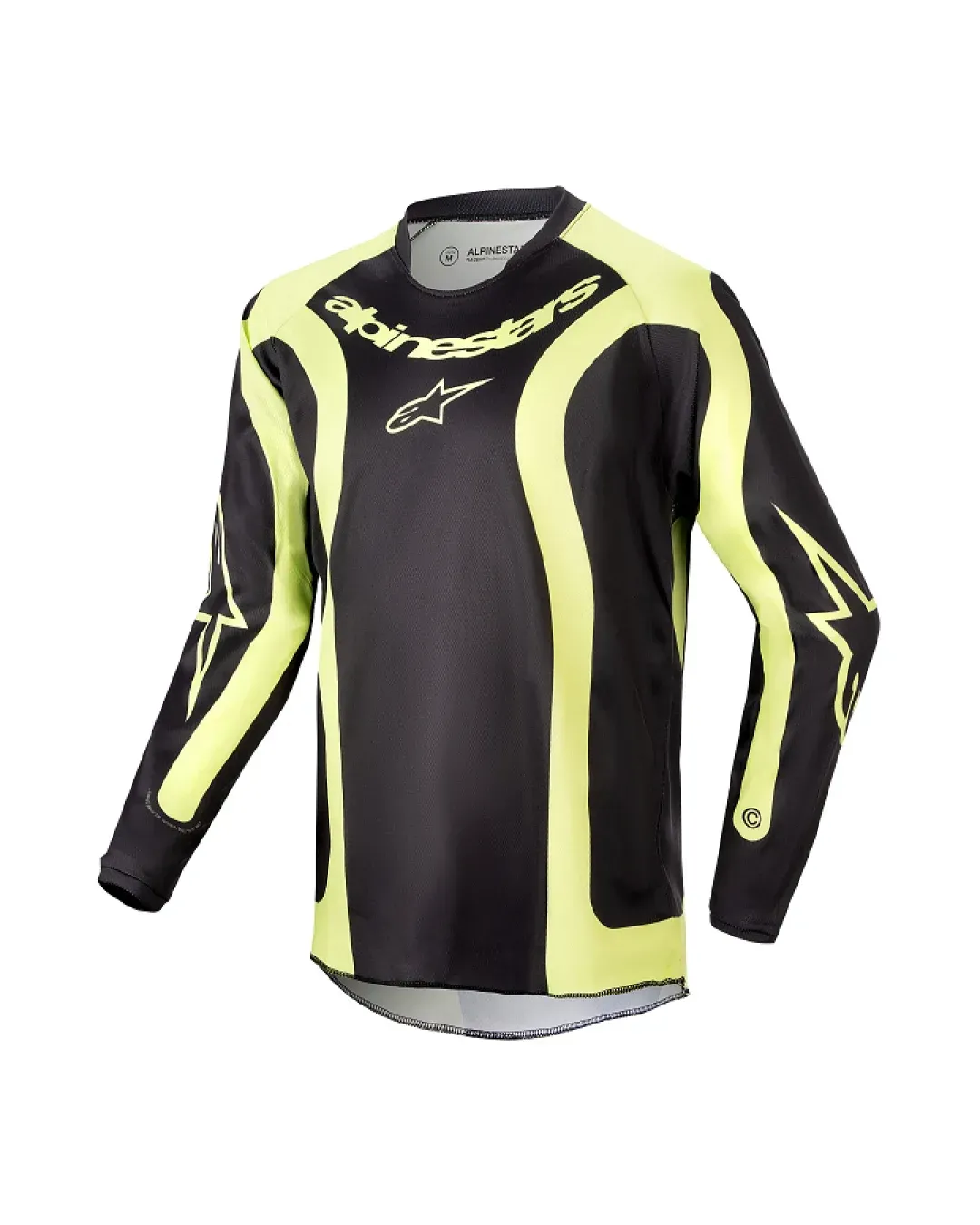 Детско мотокрос джърси ALPINESTARS R-LURV BK/YL