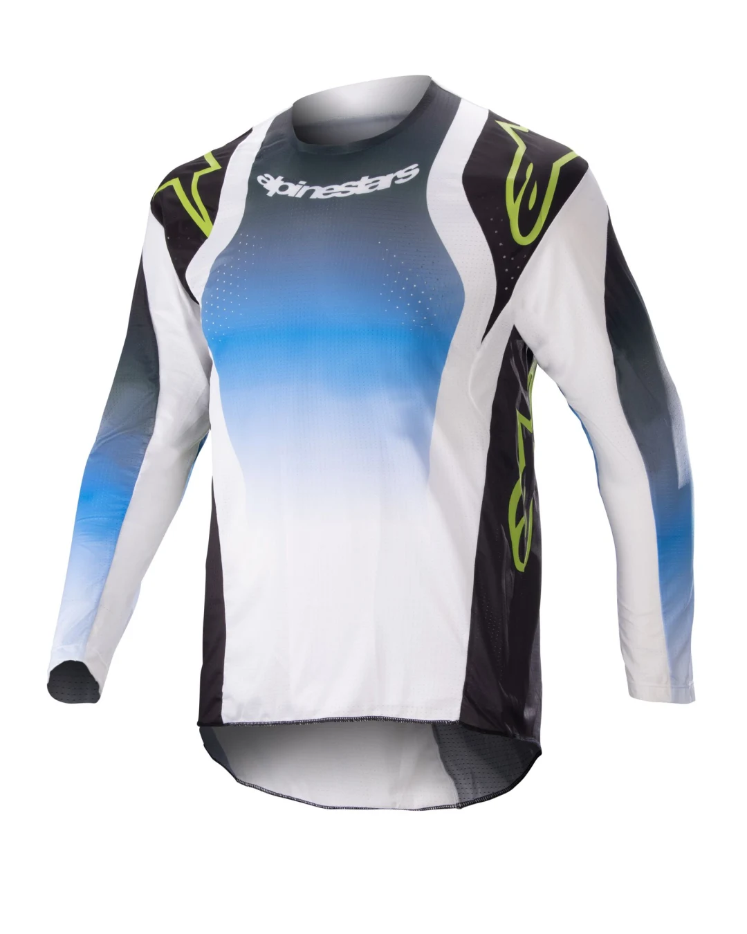 Детско мотокрос джърси ALPINESTARS RAC-PUSH BLUE/WHITE