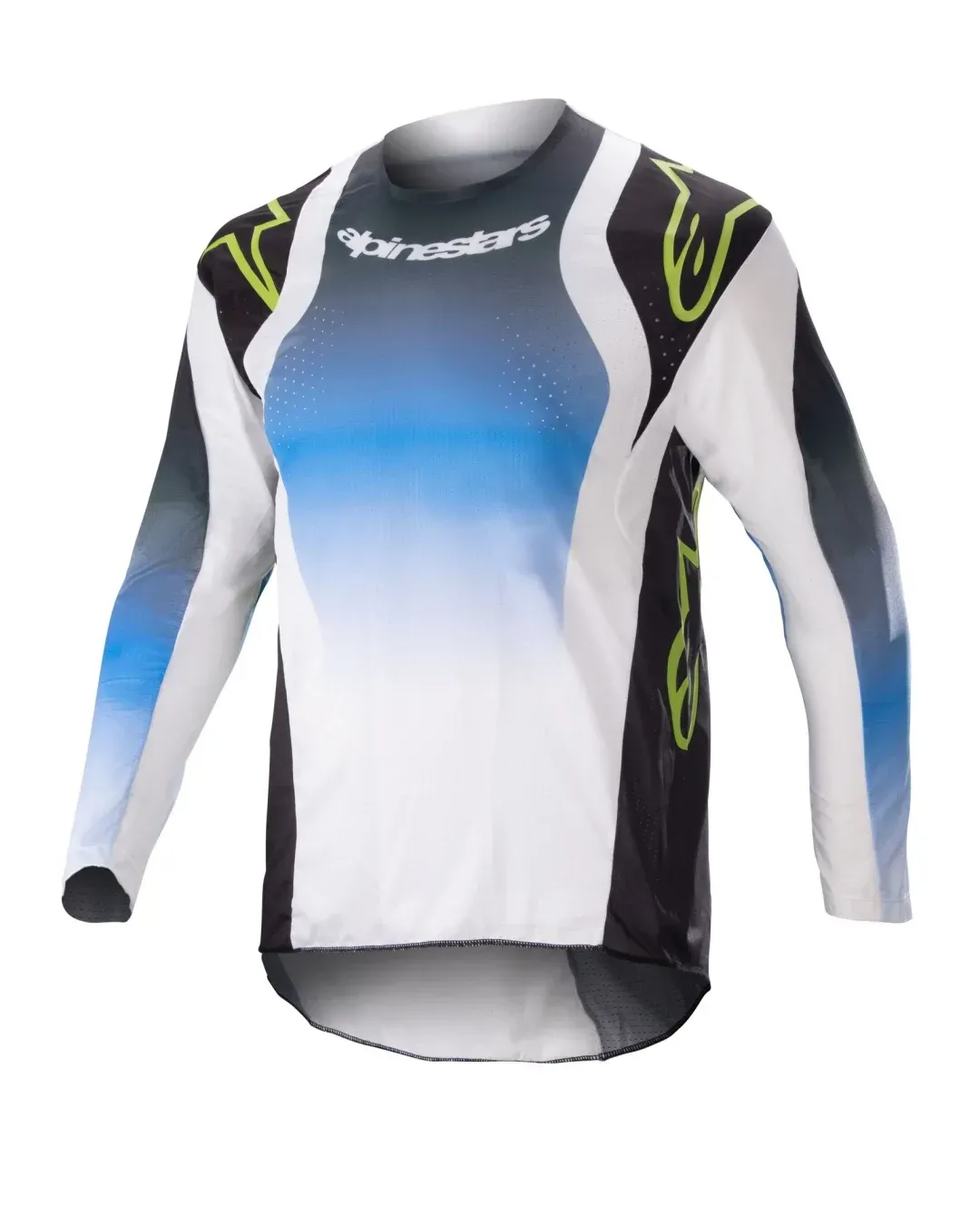 Детско мотокрос джърси ALPINESTARS RAC-PUSH BLUE/WHITE