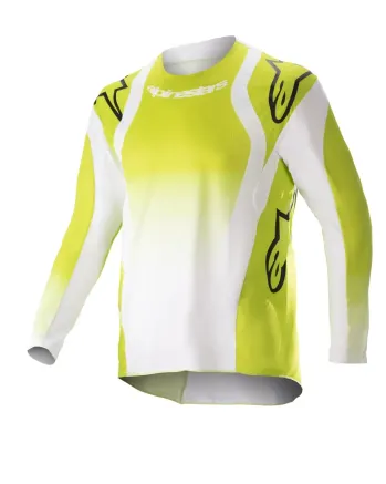 Детско мотокрос джърси ALPINESTARS RAC-PUSH YL/WT