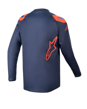 Детско мотокрос джърси ALPINESTARS Racer Narin NAVY/ORANGE