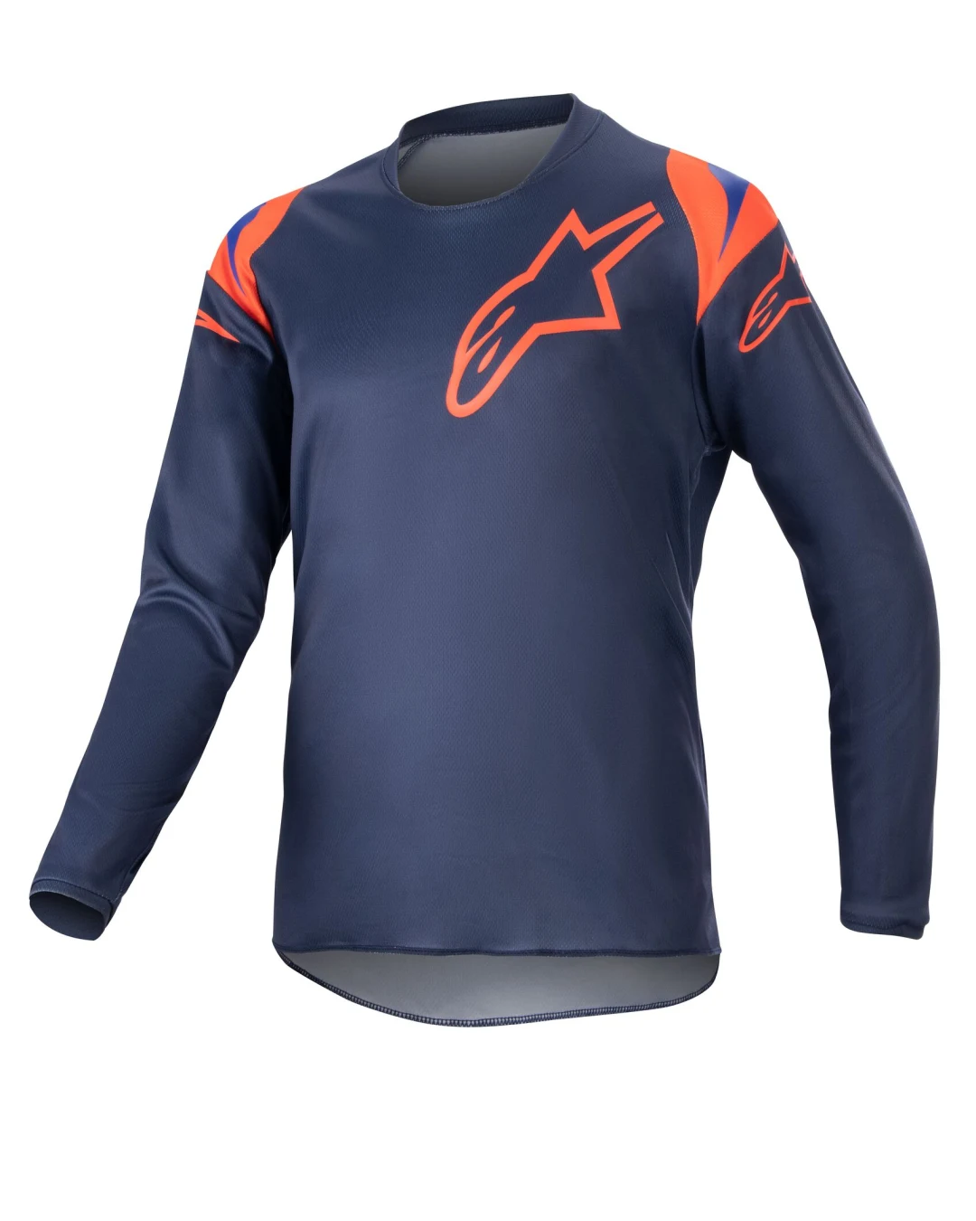 Детско мотокрос джърси ALPINESTARS Racer Narin NAVY/ORANGE