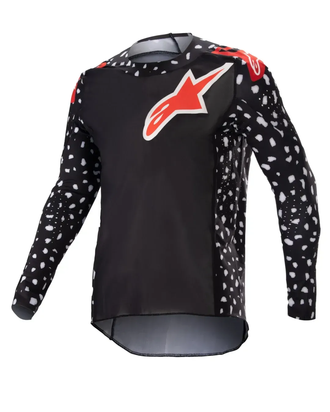 Детско мотокрос джърси ALPINESTARS Racer North BLACK/RED