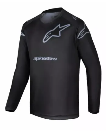Детско мотокрос джърси ALPINESTARS YTH RACER GRAPHITE BLK/GY