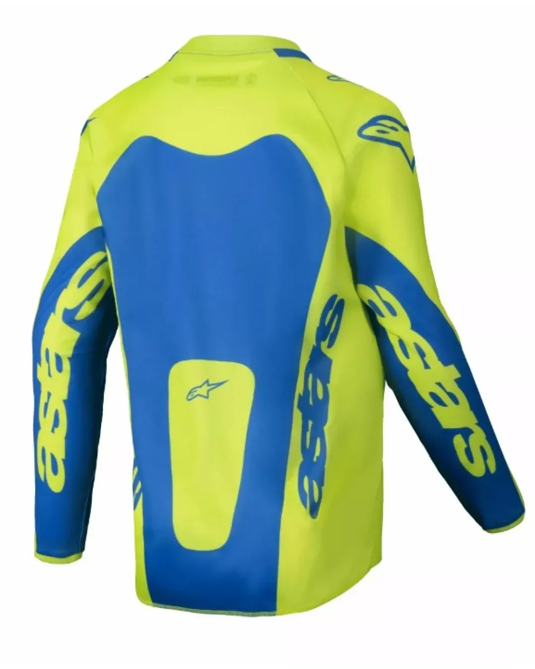Детско мотокрос джърси ALPINESTARS YTH RACER VEIL YELLOW/BLUE