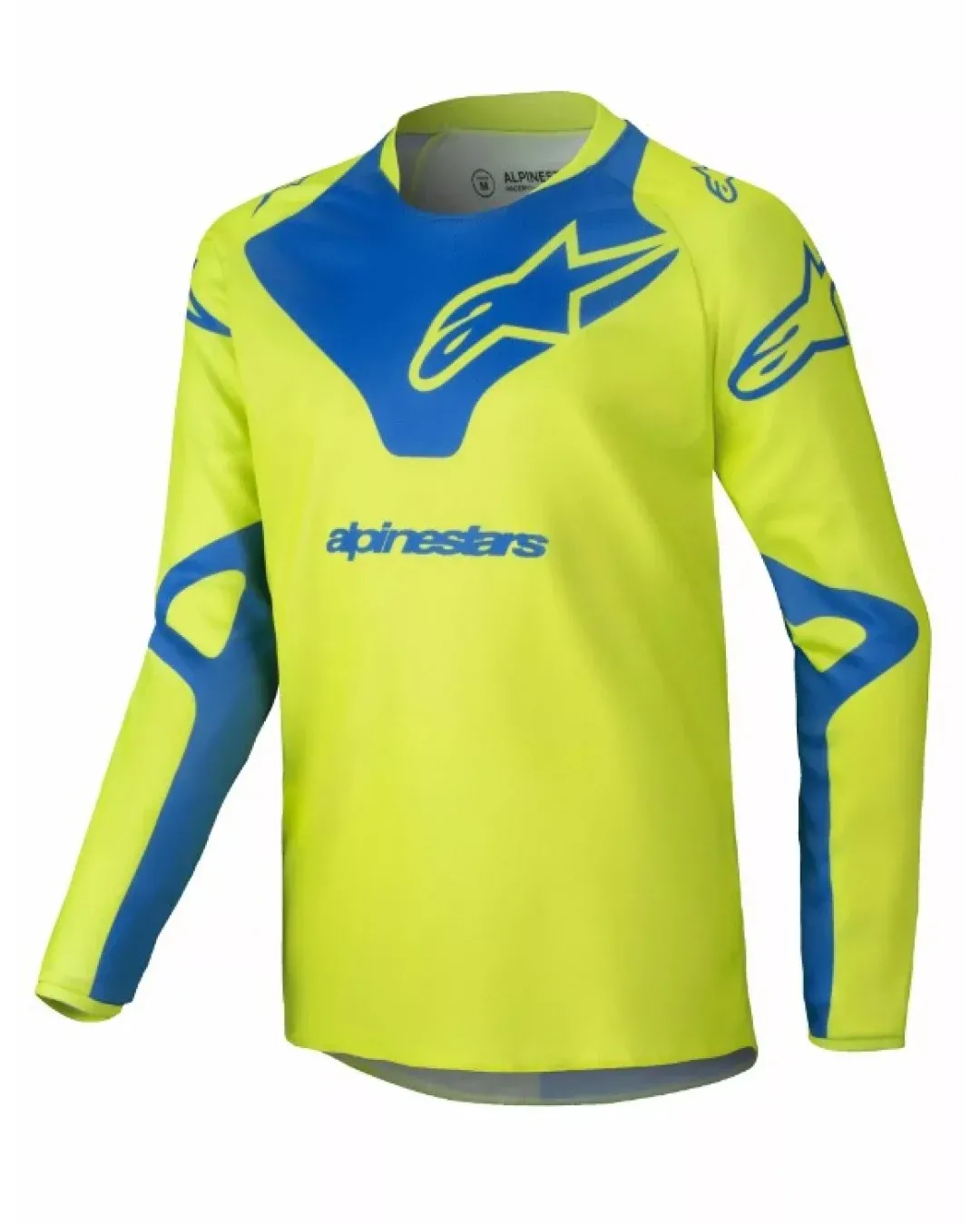 Детско мотокрос джърси ALPINESTARS YTH RACER VEIL YELLOW/BLUE